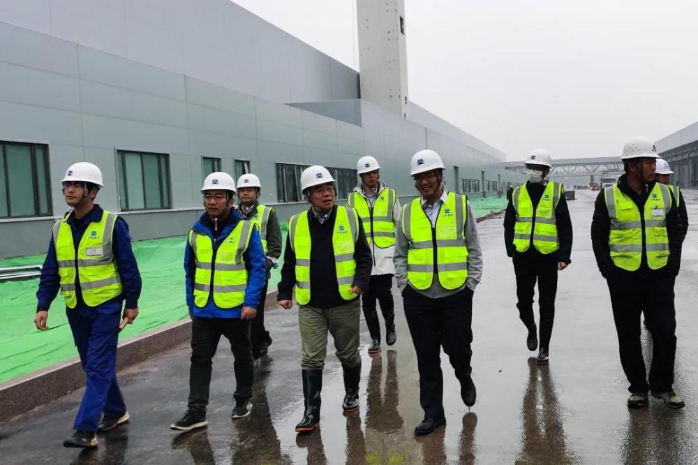 徐衍林到公司山东莱芜片区项目、内黄PPP项目调研