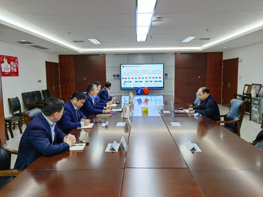 毛卫东到中机四建调研