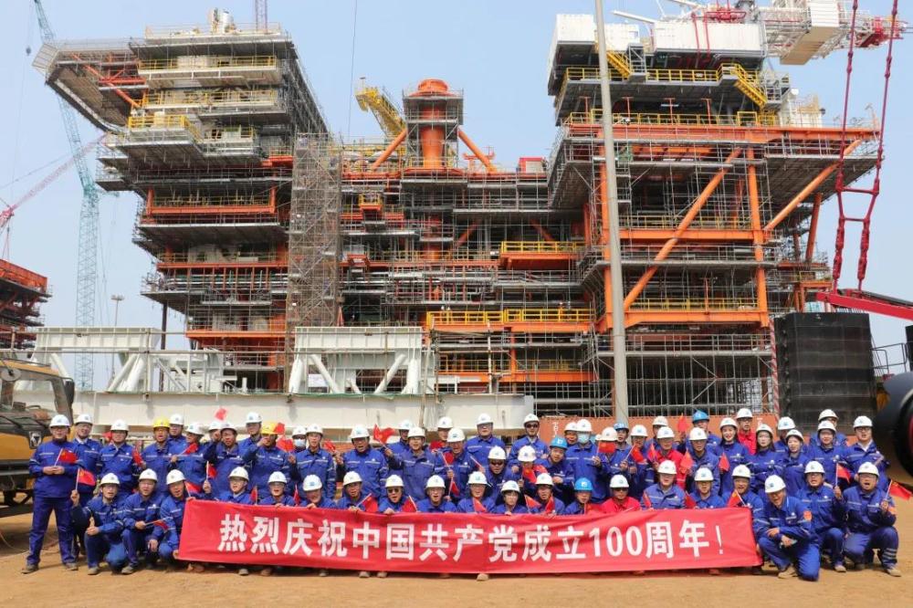 向劳动者致敬！中机建设这场红歌“快闪”献礼党的百年华诞！