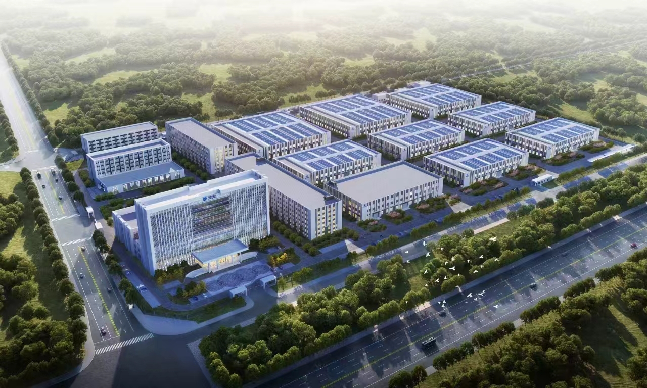 中机四建承建高性能超硬材料装备产业化基地建设项目厂房主体结构顺利封顶
